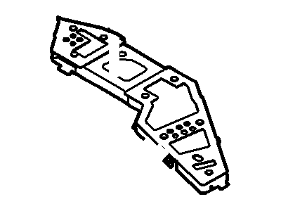 Ford 7T4Z-7811252-A Extension, Passenger Side 7T4Z-7811252-A Ford Extension, Passenger Side Illustration 1 of 1