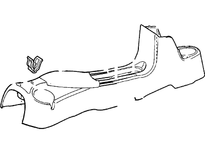 -W700966-S403 Ford Nut - Spring Illustration 1 of 1