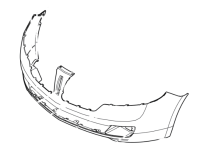 Ford AH6Z-17D957-AACP Bumper Assy - Front