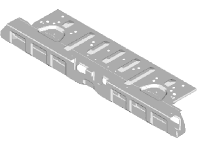 Ford DV6Z-6111160-C Pan Assembly - Floor - Centre DV6Z-6111160-C Ford Pan Assembly - Floor - Centre Illustration 1 of 1