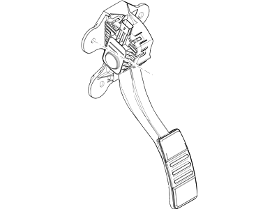 Ford CR3Z-9F836-E Pedal