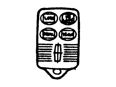 Mercury Key Fob - F5DZ-15K601-B