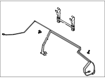 Ford 4S4Z-2M114-BA Kit - Brake Tubes