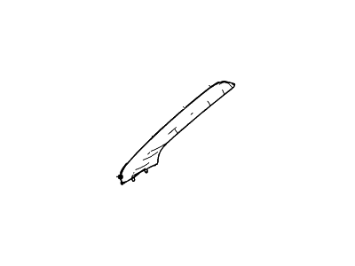 CV6Z-5403598-BB Ford Moulding - Windshield, Passenger Side Illustration 1 of 1