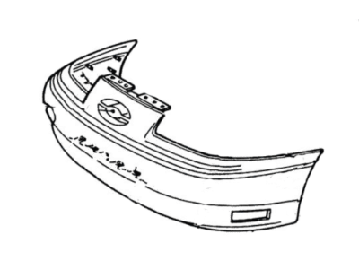 Ford Taurus Bumper Cover - F3DZ17D957A