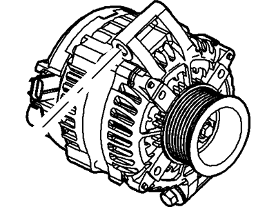 7C3Z-10V346-EBRM Ford Alternator Assembly Illustration 1 of 1