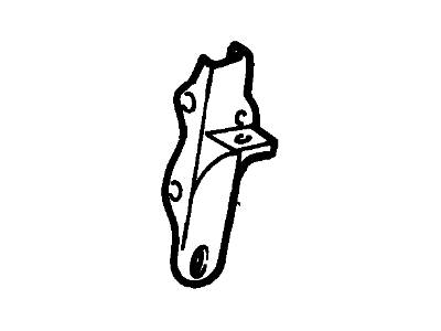 Ford F2CZ58103B09A Tie Down Hook, Driver Side F2CZ58103B09A Ford Tie Down Hook, Driver Side Illustration 1 of 1