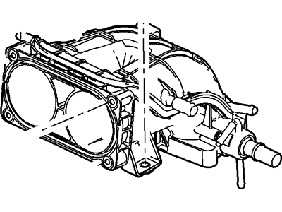 Ford DC3Z-9A589-A Spacer - Throttle Body DC3Z-9A589-A Ford Spacer - Throttle Body Illustration 1 of 1