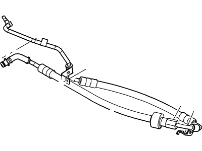 9L3Z-3A719-E Ford Hose Assembly Illustration 1 of 1