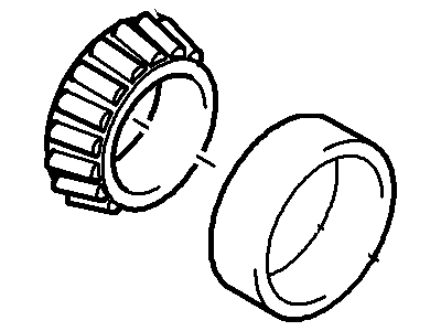 Ford F8RZ-7F431-AA Bearing F8RZ-7F431-AA Ford Bearing Illustration 1 of 1