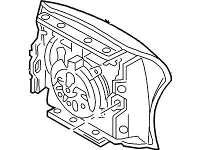 Ford 3R3Z-63043B13-BAB Driver Inflator Module 3R3Z-63043B13-BAB Ford Driver Inflator Module Illustration 1 of 1