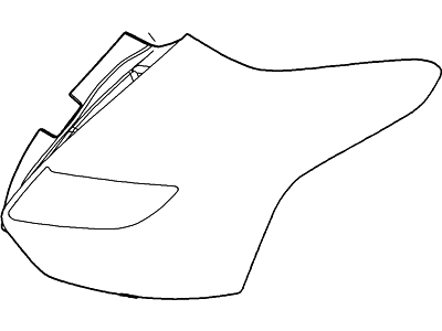 Ford CV6Z-13404-L Lamp Assembly - Rear, Stop And Flasher, Passenger Side CV6Z-13404-L Ford Lamp Assembly - Rear, Stop And Flasher, Passenger Side Illustration 1 of 1