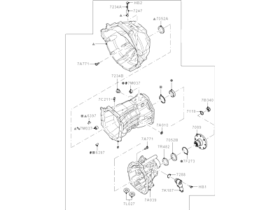 Ford AR3Z-7003-BD Transmission Assembly