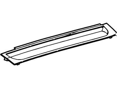 Ford 5G7Z-6B670-AA Bezel, Passenger Side 5G7Z-6B670-AA Ford Bezel, Passenger Side Illustration 1 of 1
