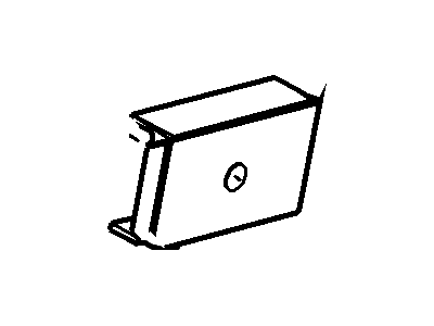 Ford 7L1Z-7A434-A Heat Shield 7L1Z-7A434-A Ford Heat Shield Illustration 1 of 1