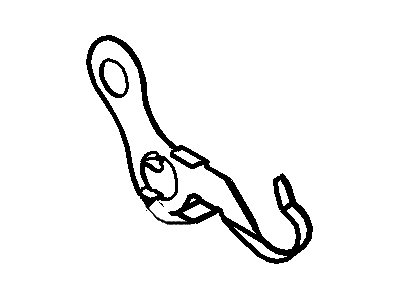 Ford 9L3Z-7E381-A Clip - Control Cable 9L3Z-7E381-A Ford Clip - Control Cable Illustration 1 of 1