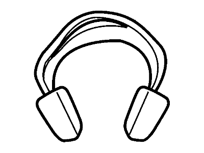 Ford 1C7Z-18C604-AA Headphone Assembly 1C7Z-18C604-AA Ford Headphone Assembly Illustration 1 of 1