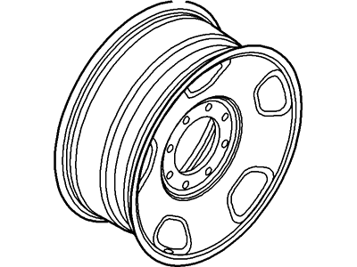 Ford 8C3Z-1015-F Wheel Assembly