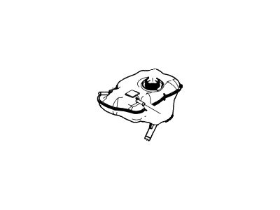 BR3Z-8A080-E Ford Tank Assembly - Radiator Overflow Illustration 1 of 1