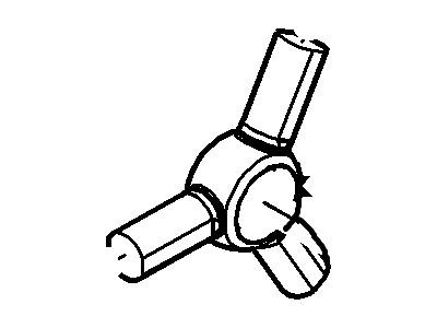 Ford 3C3Z-4211-AB Pinion Shaft 3C3Z-4211-AB Ford Pinion Shaft Illustration 1 of 1