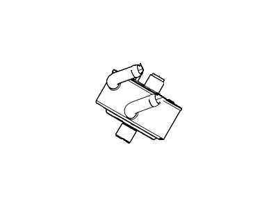 Mercury Mariner Engine Oil Cooler - F6RZ-6A642-AF