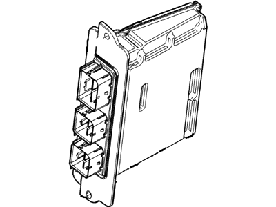 Ford AC2Z-12A650-NC Module - Engine Control - Eec V