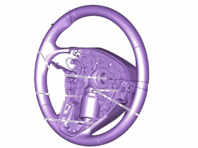 Ford F2GZ-3600-AAA Wheel Assembly - Steering F2GZ-3600-AAA Ford Wheel Assembly - Steering Illustration 1 of 1