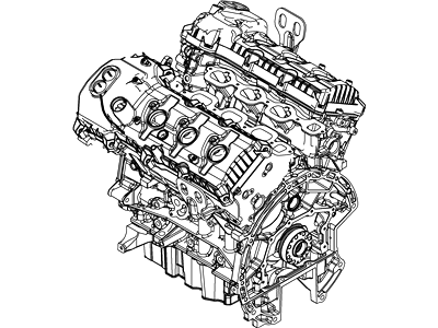 Ford HG1Z-6006-ARM Remanufactured Service Engine Assembly HG1Z-6006-ARM Ford Remanufactured Service Engine Assembly Illustration 1 of 1