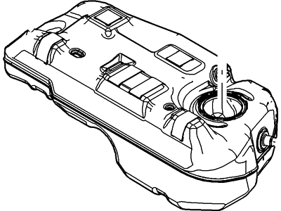 Mercury AL8Z-9002-B Tank Assy - Fuel