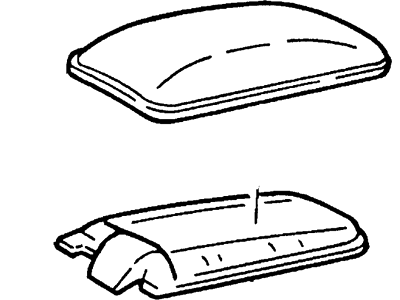 Mercury XF1Z5406024AAB Armrest Assembly - Console