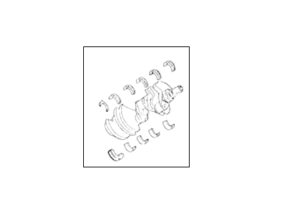 Lincoln XW7Z-6D309-BXA Bearing - Crankshaft