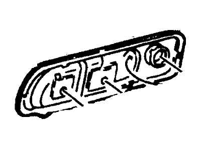 F6SZ-6322405-S Ford Handle, Outside, Outer Driver Side Illustration 1 of 1