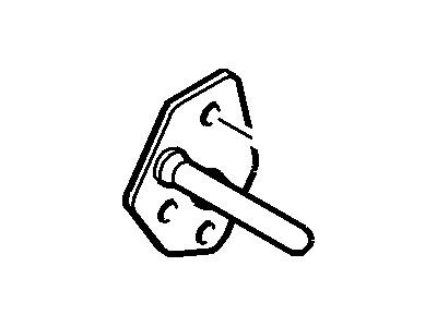1S4Z-6162453-AA Ford Striker, Driver Side Illustration 1 of 1