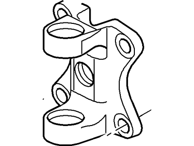 Ford F65Z-4782-AA Flange, Rear F65Z-4782-AA Ford Flange, Rear Illustration 1 of 1