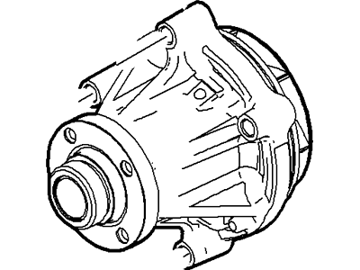4C3Z-8501-ABRM Ford Pump Assembly - Water Illustration 1 of 1