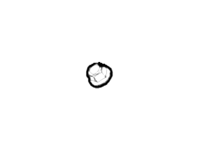 Ford -W711953-S437 Nut And Washer Assembly - Hexagon -W711953-S437 Ford Nut And Washer Assembly - Hexagon Illustration 1 of 1