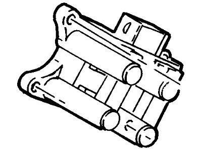 Ford -W505574-S309 Screw -W505574-S309 Ford Screw Illustration 1 of 1