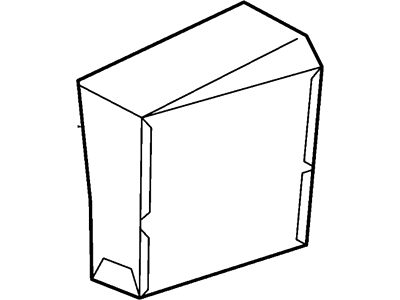 Ford F58Z1606010A Compartment - Glove Box