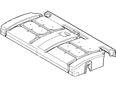 Ford 5F9Z-7463841-CA Pad - Rear Seat Cushion