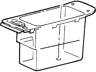 Lincoln XF3Z5406010AAA Box Assembly - Glove Compartment