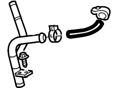 Ford F-150 Heritage Cooling Hose - XL3Z-18663-AA