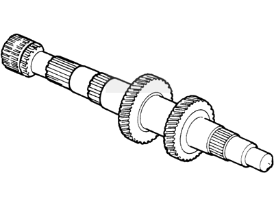 F8RZ-7061-SA Ford Gear And Shaft Assembly Illustration 1 of 1