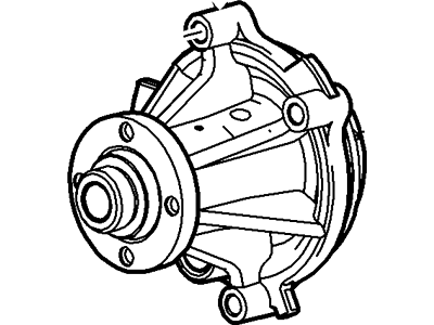 Ford AL3Z-8501-B Pump Assembly - Water AL3Z-8501-B Ford Pump Assembly - Water Illustration 1 of 1