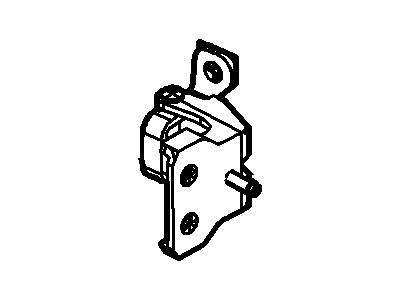 Ford F87Z-1326800-AA Hinge Assembly F87Z-1326800-AA Ford Hinge Assembly Illustration 1 of 1