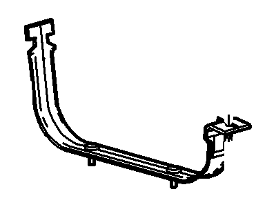 5L3Z-9054-EA Ford Strap Assembly - Fuel Tank, Front Illustration 1 of 1