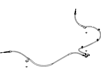 Ford AE8Z-2A603-B Cable Assembly - Parking Brake