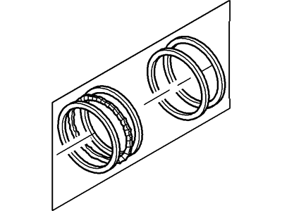 Mercury Mariner Piston Ring Set - XW4Z-6148-A