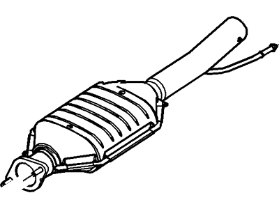 Mercury Mariner Catalytic Converter - 8L8Z-5E212-D