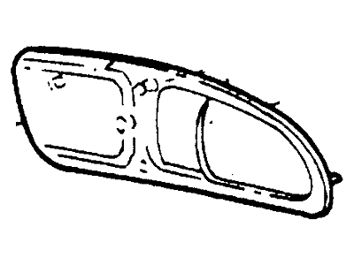 Lincoln F8OZ5423712AAA Molding