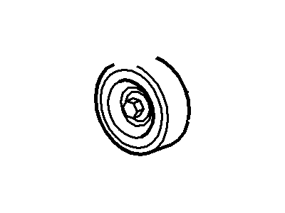 Mercury F7CZ-6C348-AA Pulley